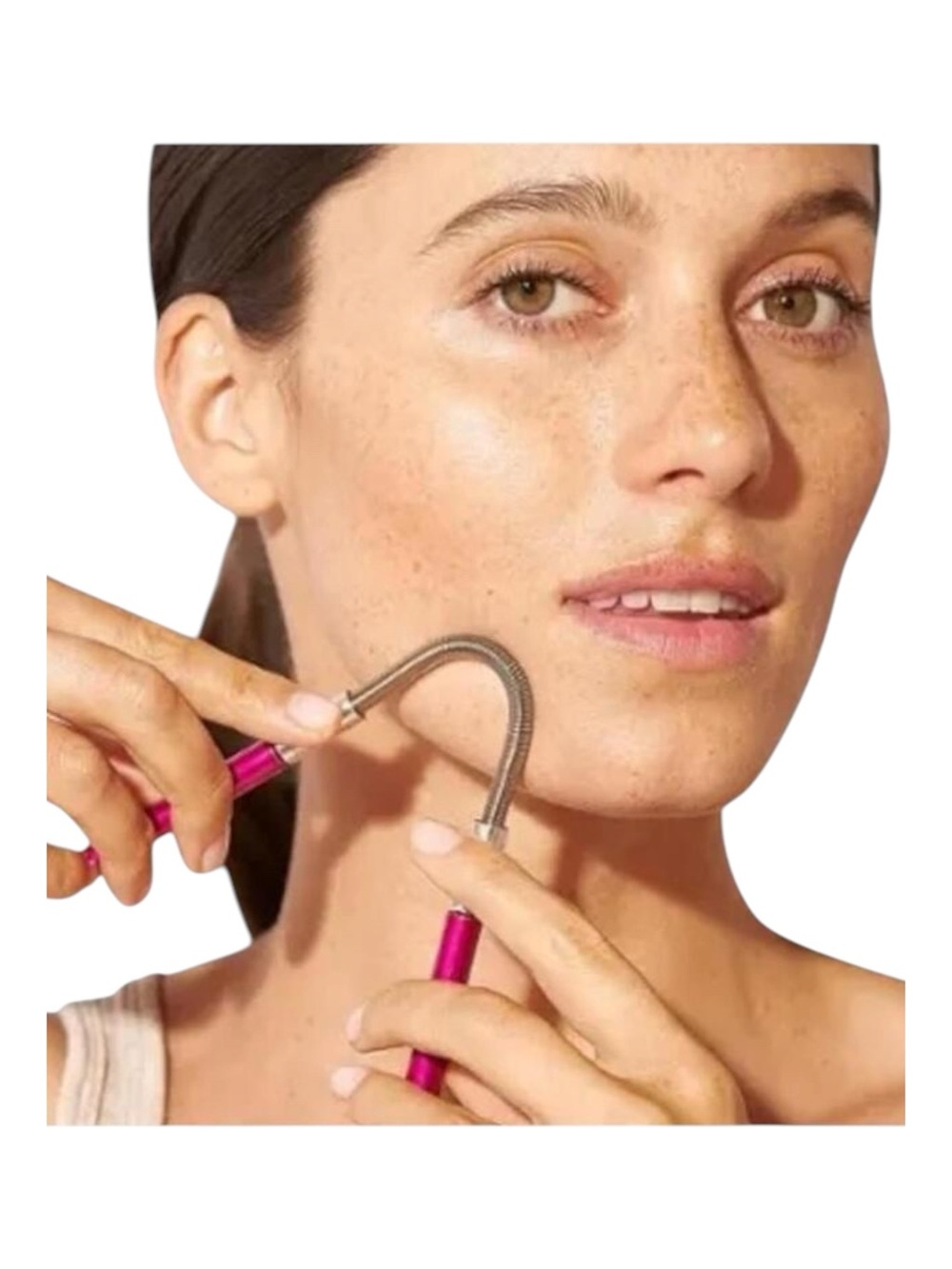 new Tweezerman ㋛ Smooth Finish Facial Hair Remover + Tweezerette ㋛ Hot Pink ㋛